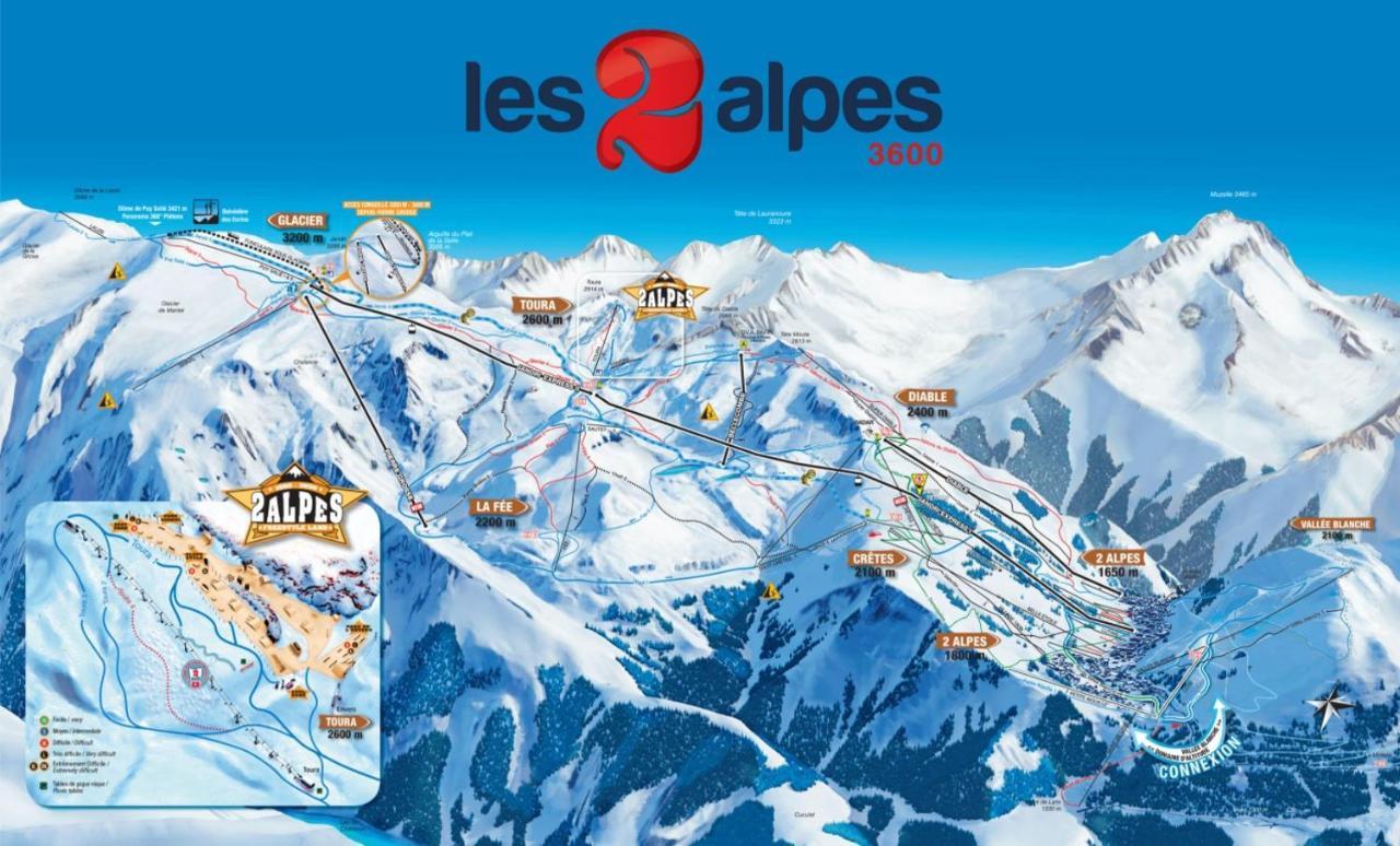 Villa Le Ponteil Les Deux Alpes Exteriör bild